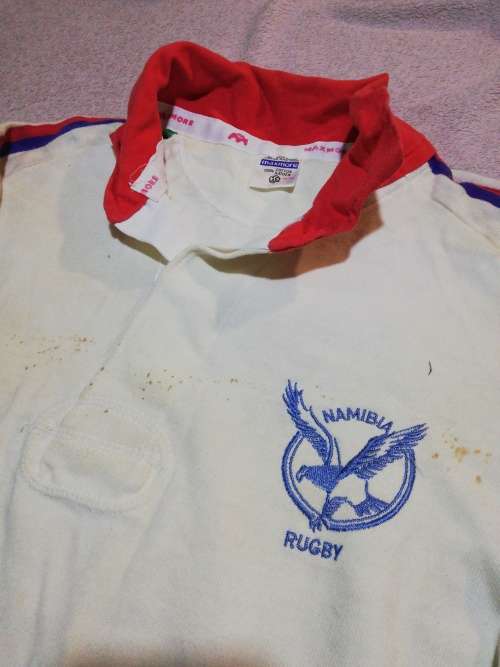 Namibia Matchworn Rugby Jersey no 7 Size 42