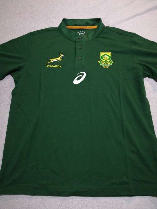 Springbok Polo Shirt Green Size L