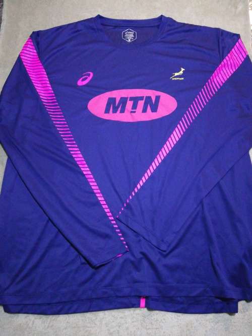 Springbok Longsleeve Training Shirt Size 4XL