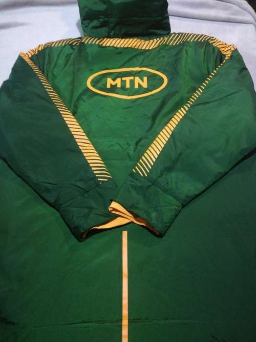 Springbok Players Warm Bench Jacket Size XXL