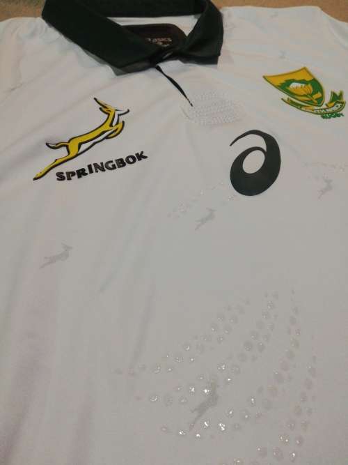Springbok Players Issue Jersey White Size XL