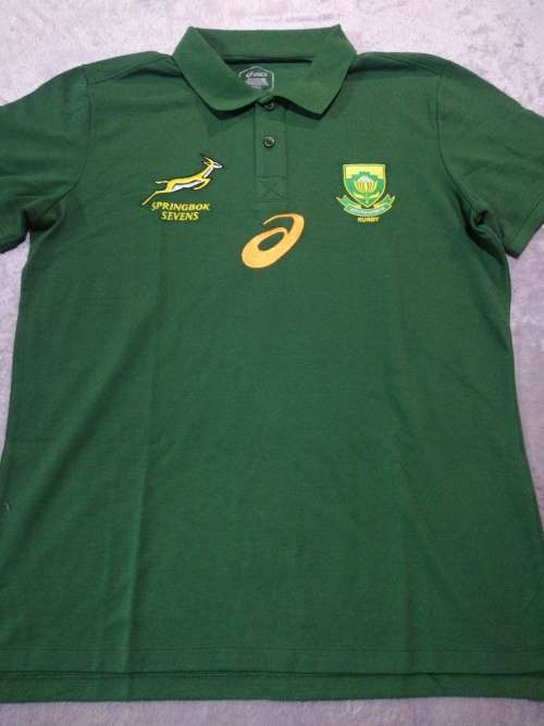 Springbok Sevens Polo Shirt Size L