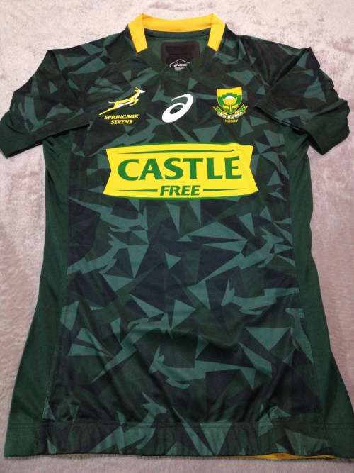 Springbok Sevens Players Issue Match Jersey Size L