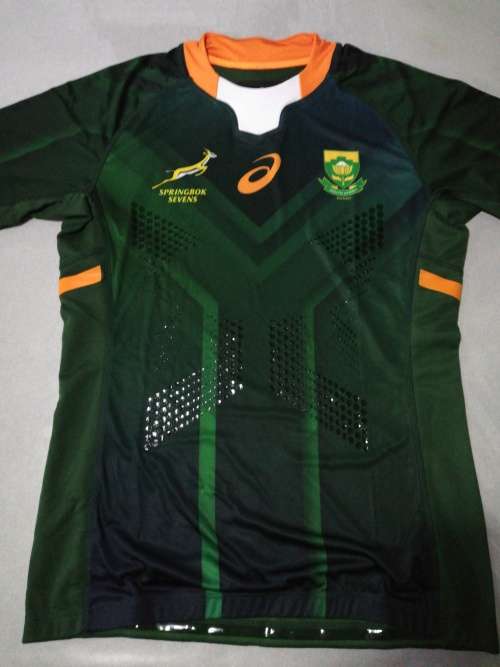 Springbok Players Issue Sevens Match Jersey Size XL