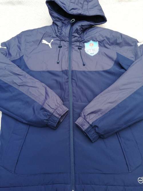Bulls Players Warm Bench Jacket Size L