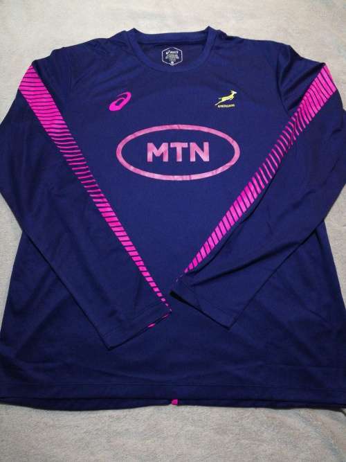 Springbok Longsleeve Technical Training Shirt Size L