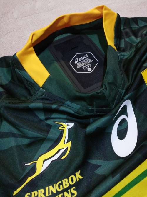 Springbok Sevens Players Issue Match Jersey Size L