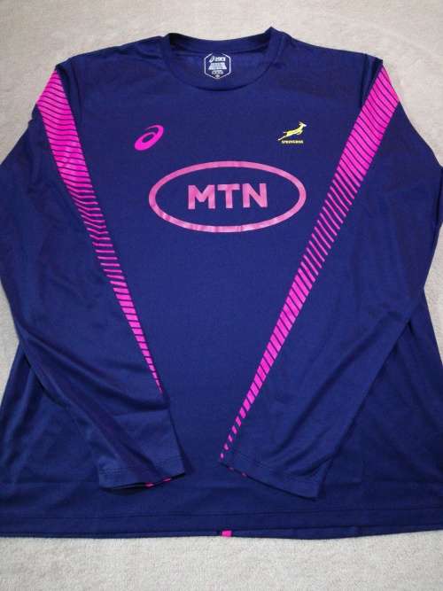 Springbok Longsleeve Technical Training Shirt Size XL