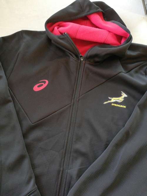 Springbok Tracktop Black Size 4XL