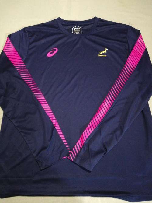 Springbok Longsleeve Technical Training Shirt Size XXL