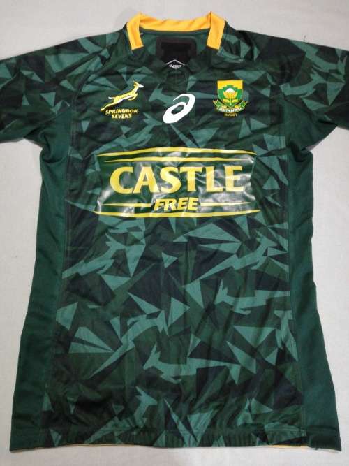 Springbok Sevens Players Issue Match Jersey Size L