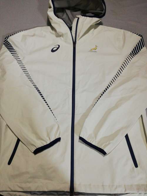 Springbok Rain Jacket White Size XL