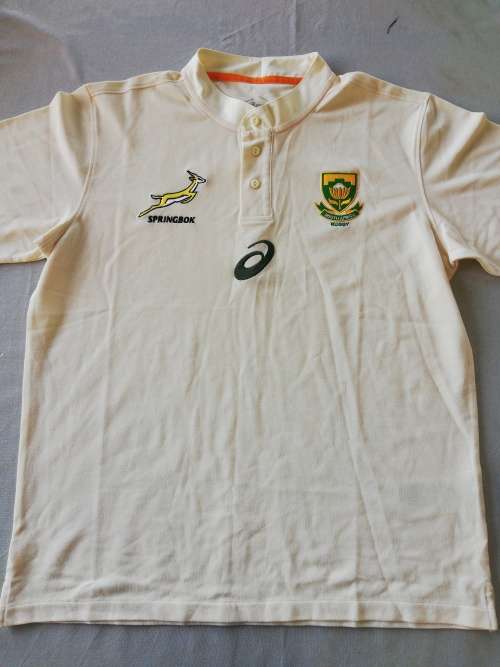 Springbok Polo Shirt White Size L
