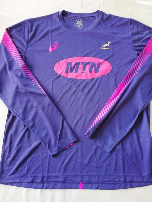 Springbok Technical Training Shirt Longsleeve Size XL