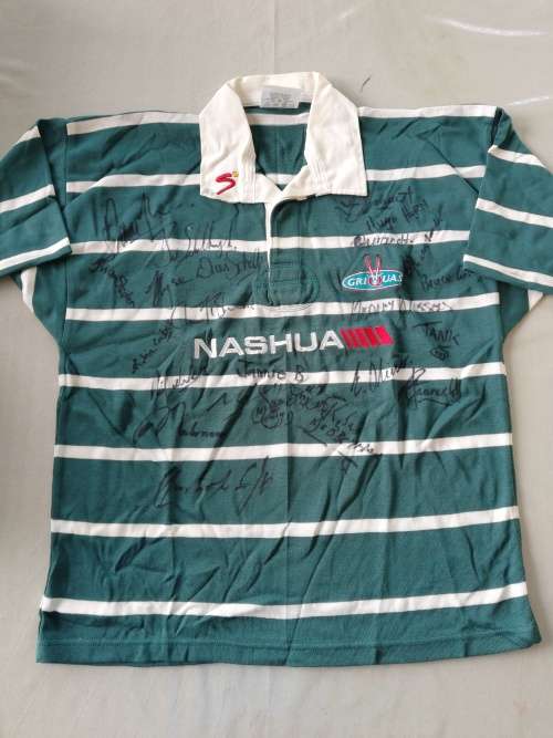 Griquas Curriecup Players Issue Jersey signed by Team