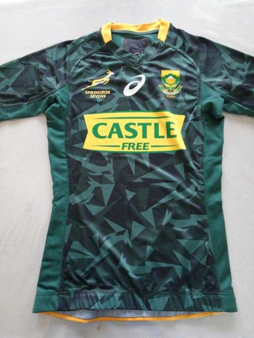 Springbok Sevens Players Issue Match Jersey Size M