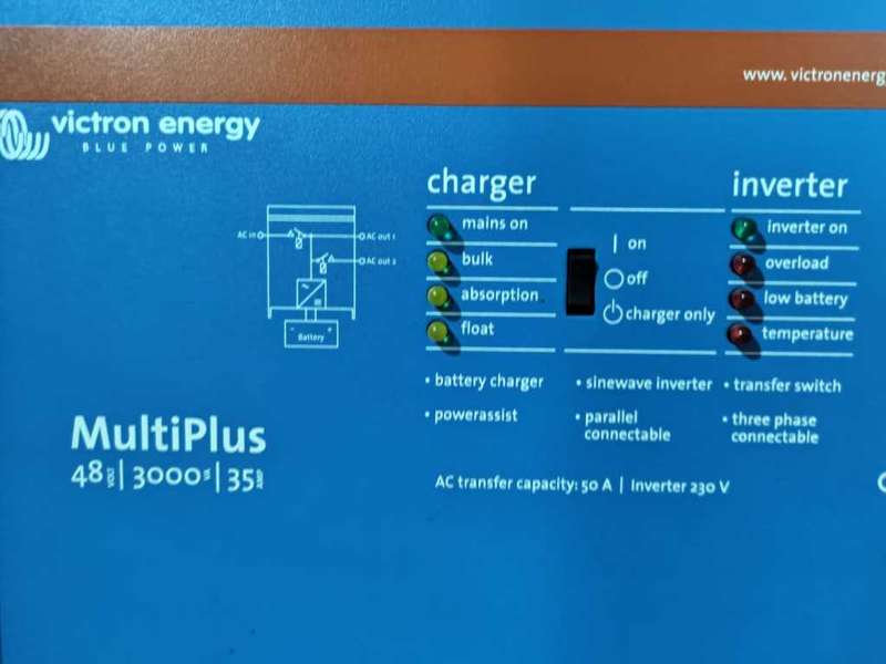 Victron Multiplus 3Kva 48v Inverter & Charger