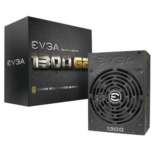 EVGA SuperNOVA 1300 G2, 80+ GOLD 1300W, Fully Modular, 10 Year Warranty, Includes FREE Power On Self