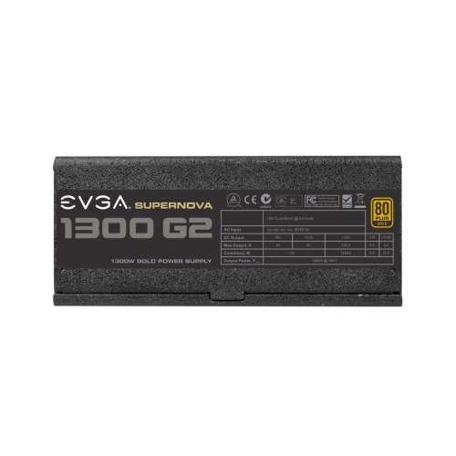EVGA SuperNOVA 1300 G2, 80+ GOLD 1300W, Fully Modular, 10 Year Warranty, Includes FREE Power On Self