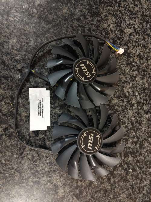 MSI GTX1080Ti / 1080 / 1070Ti / 1070/1060 RX580 / 570 ARMOR graphics fan 95MM