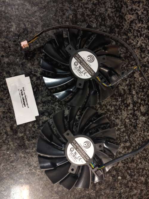 MSI GTX1080Ti / 1080 / 1070Ti / 1070/1060 RX580 / 570 ARMOR graphics fan 95MM