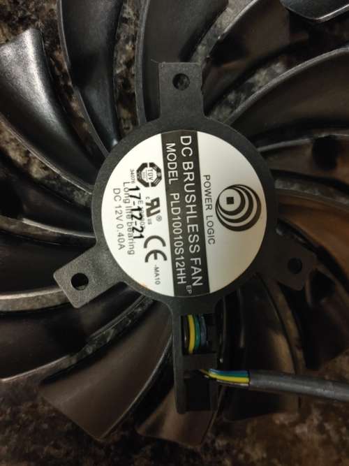 MSI GTX1080Ti / 1080 / 1070Ti / 1070/1060 RX580 / 570 ARMOR graphics fan 95MM