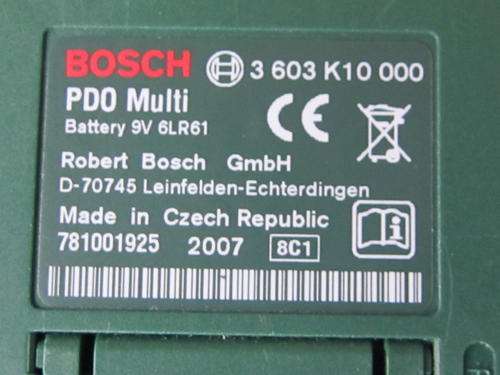 Bosch PDO multi metal detector drill hand tools DIY