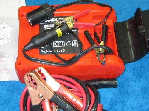 Black & Decker Battery Booster Charger battery pack backup breakdown