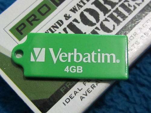 ***4GB VERBATIM ULTRA SLIM USB MEMORY STICK***