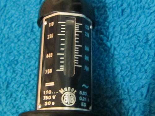 Vintage Collectors Electrical Tester meter light antique 