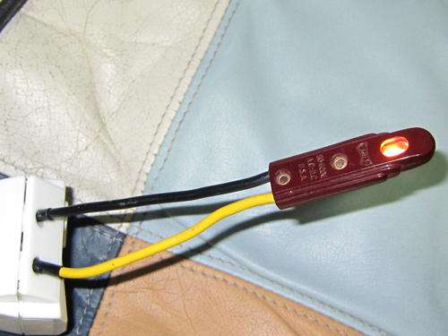 Vintage Collectors Electrical Tester meter light antique 