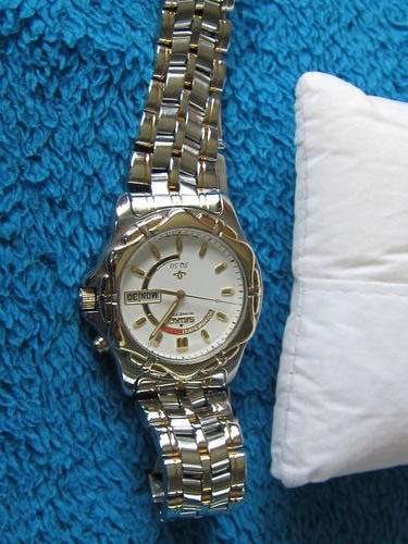 Seiko Kinetic watch, original, gold watch, swatch, citizen, rolex, vintage 