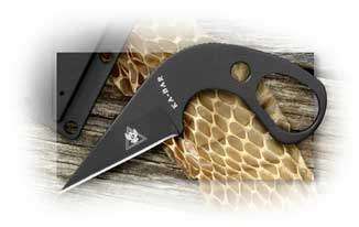 ** R1-Steal ** KA-BAR TDI Law Enforcement Last Ditch Knife **