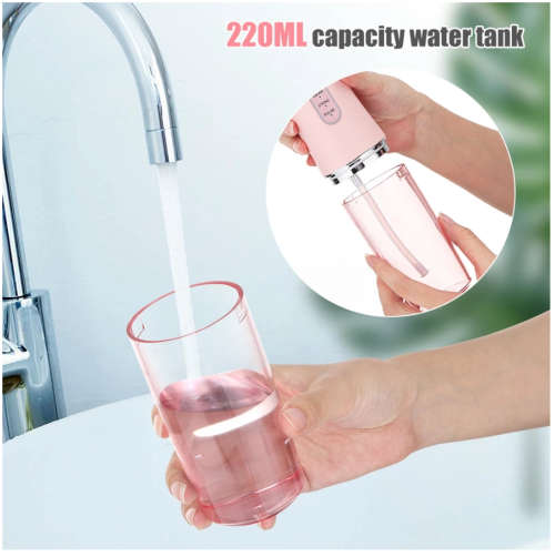 Oral Irrigator Portable Dental Water Flosser USB Rechargeable Water Jet Floss Tooth Pick 4 Jet Tip