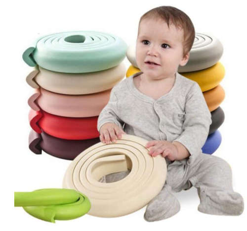 Child Protector Baby U Type Safety Guards Edge Solid Angle Tape 2M - Purple