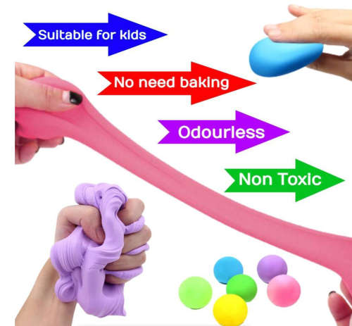 Modelling Super Light Air Crafting Clay & 3 Tools (12 Colours)