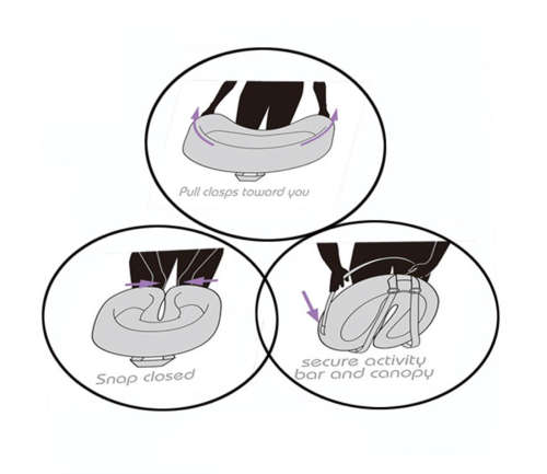 Portable Baby Travel Bassinet - Blue