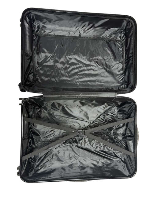 3 Piece Hard Outer Shell 360 Degree Rotating 4 Wheel Spinner Luggage Set - Hot Air Balloon Print