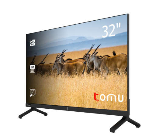 Syinix 32` Digital Satellite TV with i-Cast Built-In - 32E4M