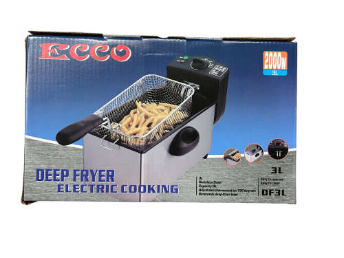 Ecco - 3L - Deep Fryer - BRAND NEW HIGH QUALITY