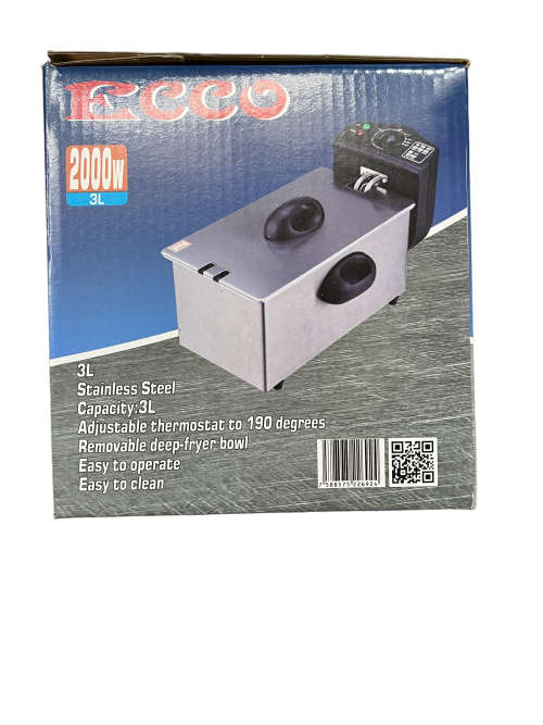 Ecco - 3L - Deep Fryer - BRAND NEW HIGH QUALITY