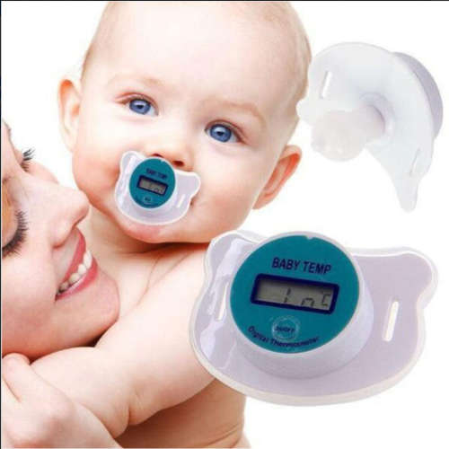 BABY PACIFIER THERMOMETER
