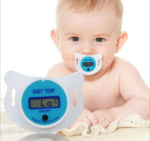 BABY PACIFIER THERMOMETER
