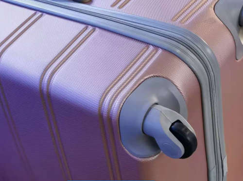 3 Piece Premium Travel Luggage Bag Set - Rose Gold High Quality Display Unit