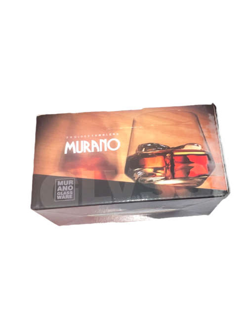 Murano Glassware - Set of 2 Brand New High Quality