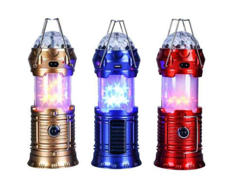 3 in 1 Ultra Bright Portable Solar Camping Flashlight Lantern Lamp