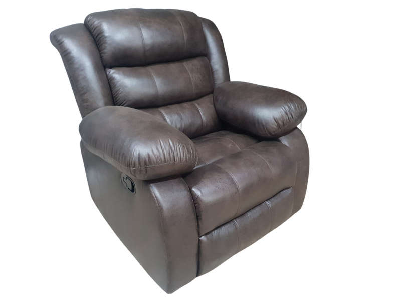 Buffalo Suede Material Recliner Sofa Couch