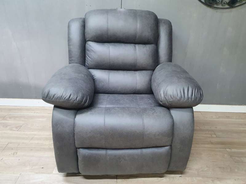 Buffalo Suede Material Recliner Sofa Couch