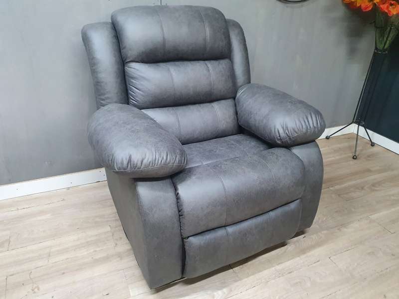 Buffalo Suede Material Recliner Sofa Couch