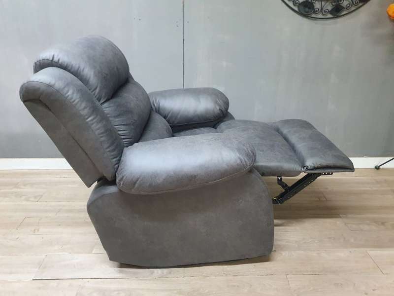 Buffalo Suede Material Recliner Sofa Couch